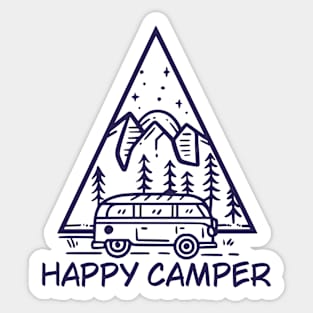 camper life Sticker